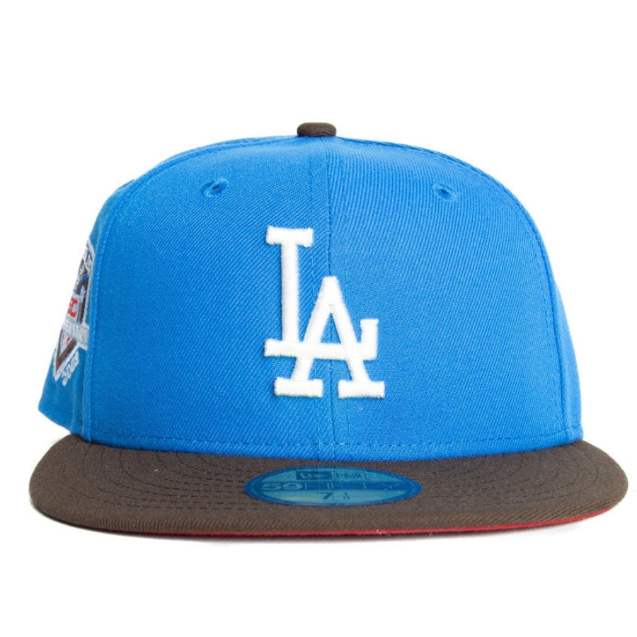 New Era Los Angeles Dodgers 'Reef' Blue/Walnut Brown 59FIFTY Fitted Hat