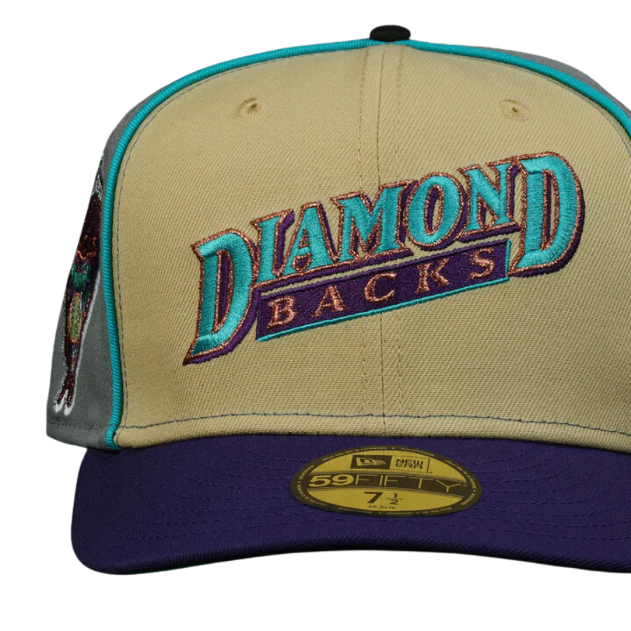 New Era Arizona Diamondbacks 1998 Inaugural Season “Old Gold for All” 59FIFTY Fitted Hat