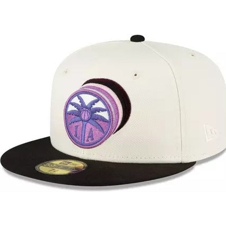 New Era Los Angeles Sparks WNBA Chrome/Black/Purple 59FIFTY Fitted Hat
