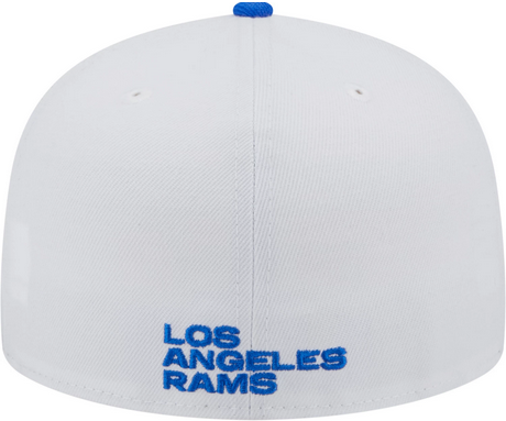 New Era Los Angeles Rams White State 2023 59FIFTY Fitted Hat