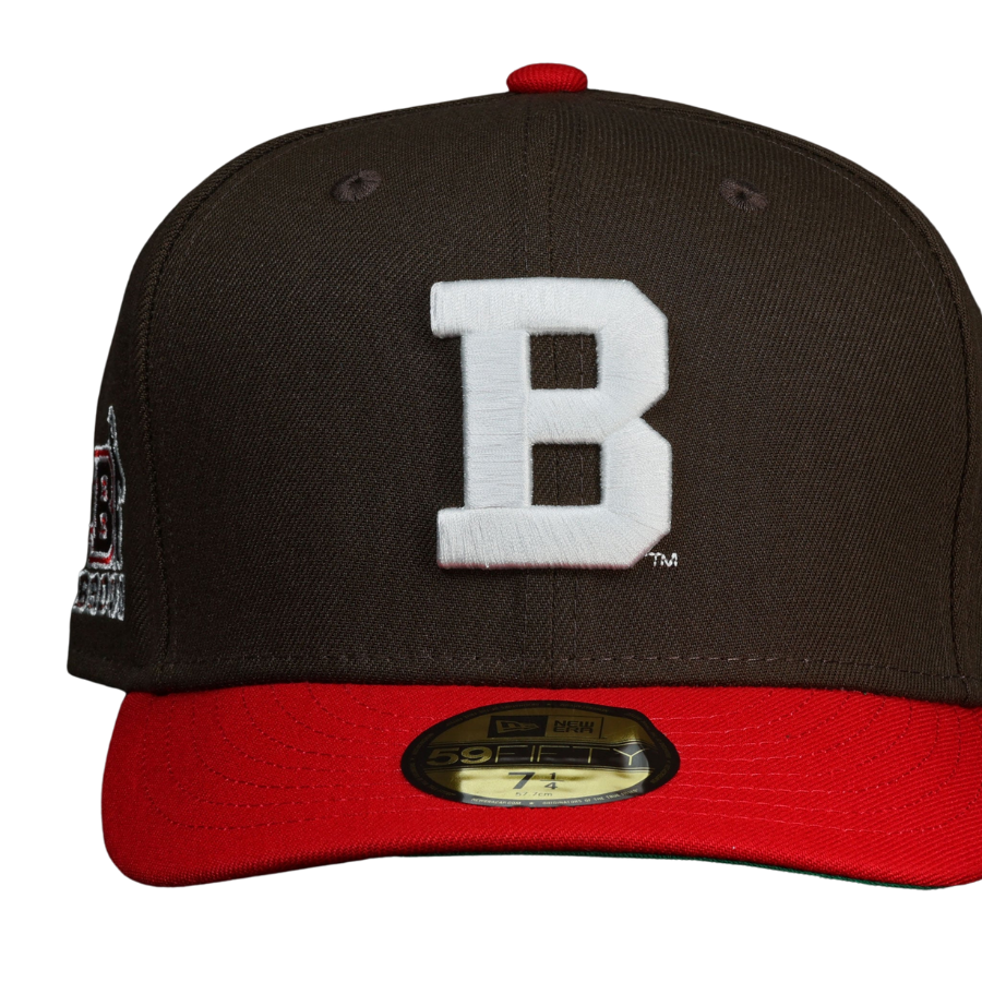 New Era Brown university 'BU' Brown Bears 59FIFTY Fitted Hat