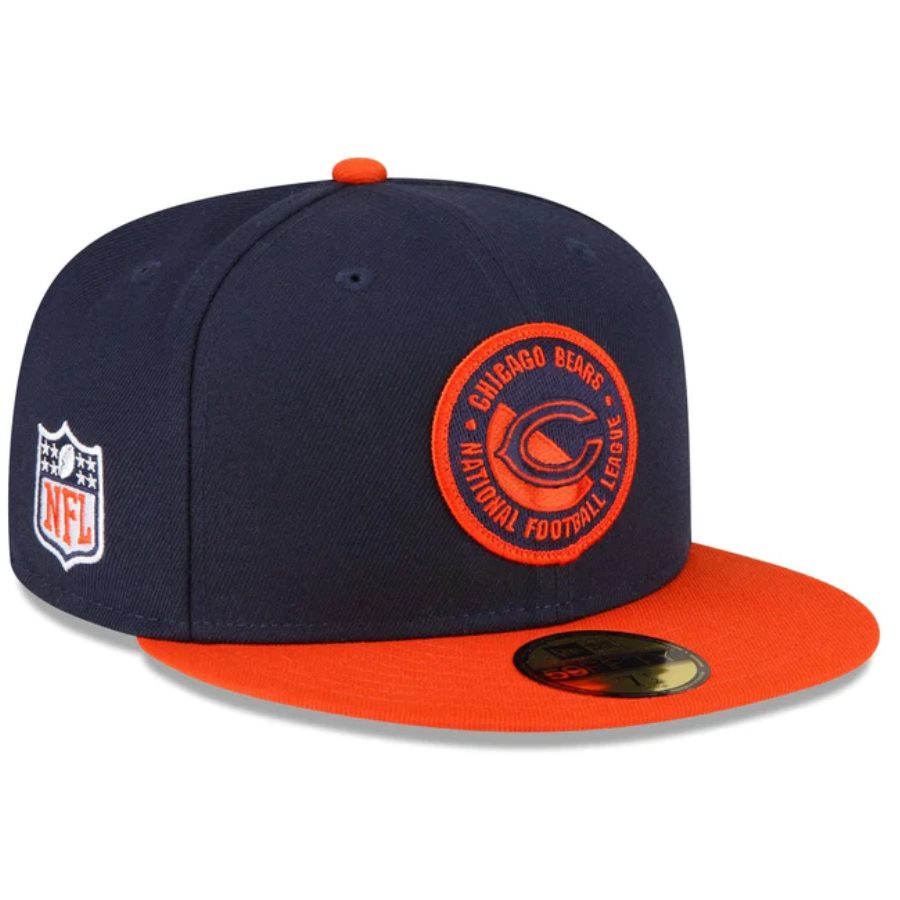 New Era Chicago Bears 2023 Sideline Team Patch 59FIFTY Fitted Hat new-era-chicago-bears-2023-sideline-team-patch-59fifty-fitted-hat