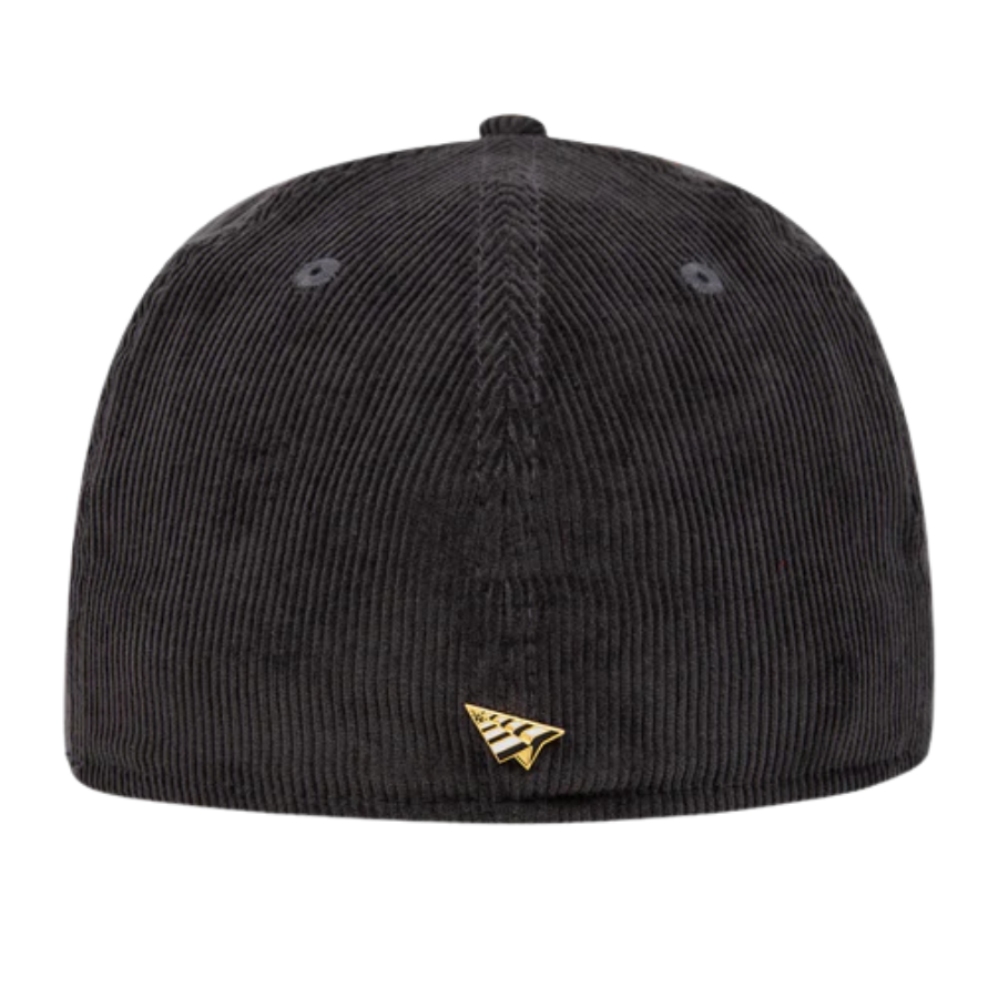 New Era x Paper Planes Graphite Corduroy 59FIFTY Fitted Hat
