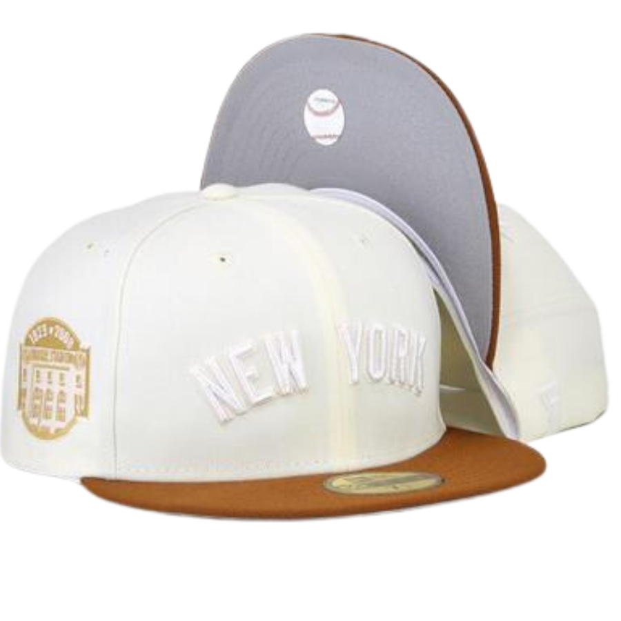 New Era x Eblens New York Yankees Chrome/Toasted Peanut 2023 59FIFTY Fitted Hat