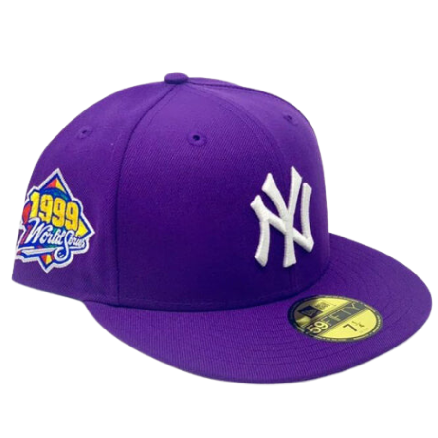 New Era New York Yankees Purple 1999 World Series 59FIFTY Fitted Hat