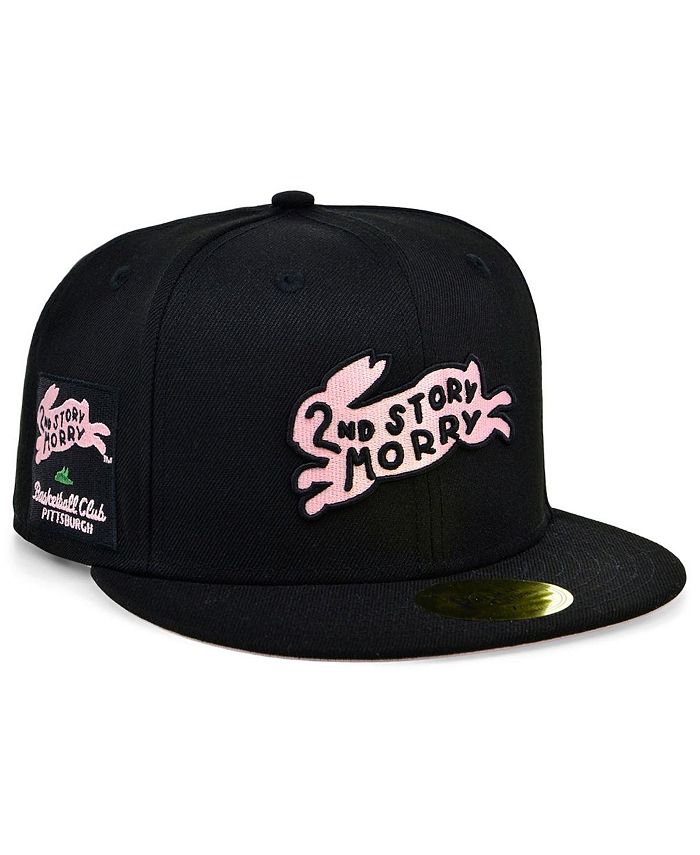 Black Fives Second Story Morrys Black/Pink Fitted Hat