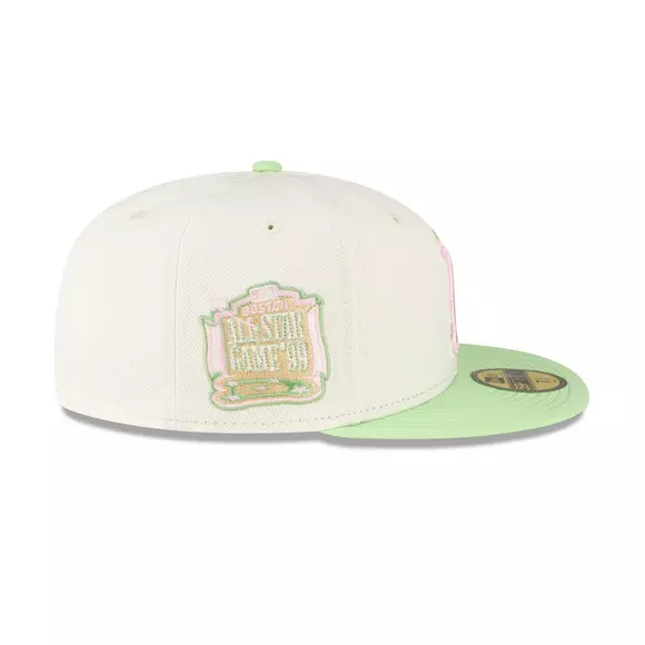 New Era Boston Red Sox 1999 All-Star Game White/Lime/Pink 59FIFTY Fitted Hat