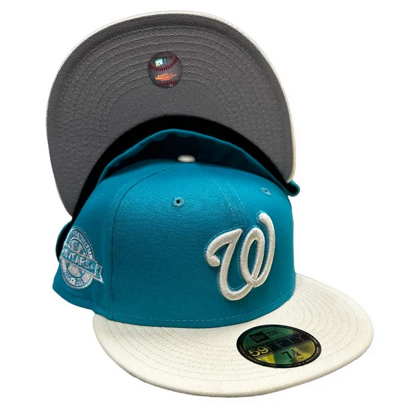 KTZ Washington Nationals Mlb Cooperstown 59fifty Cap in Blue for