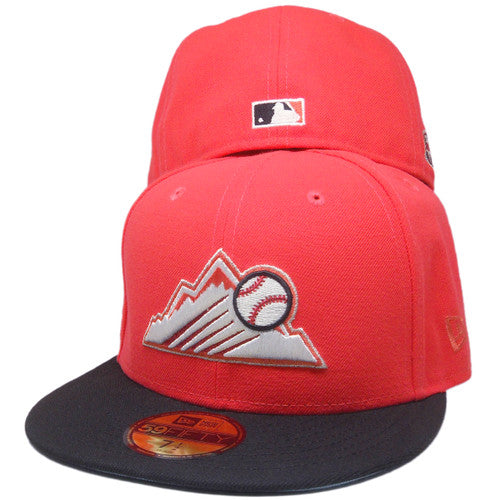 New Era Colorado Rockies 1998 All-Star Game Infrared/Black 59FIFTY Fitted Hat