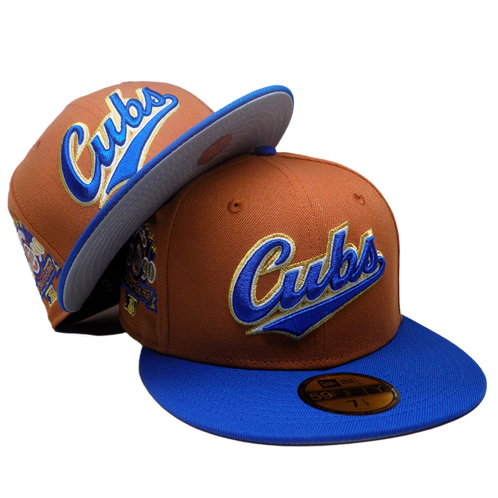New Era Chicago Cubs 1990 All-Star Game Rust Orange/Blue 59FIFTY Fitted Hat
