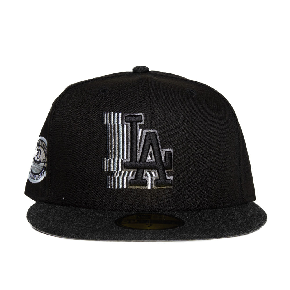 New Era Los Angeles Dodgers 40th Anniversary  Black/Gray 59FIFTY Fitted Hat