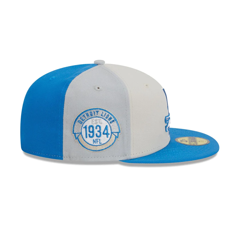 New Era Detroit Lions 2023 Sideline Historic 59FIFTY Fitted Hat