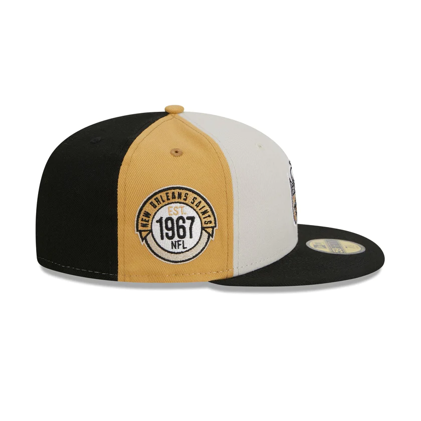 New Era New Orleans Saints 2023 Sideline Historic 59FIFTY Fitted Hat