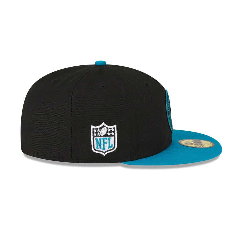 New Era Jacksonville Jaguars 2023 Sideline Team Patch 59FIFTY Fitted Hat
