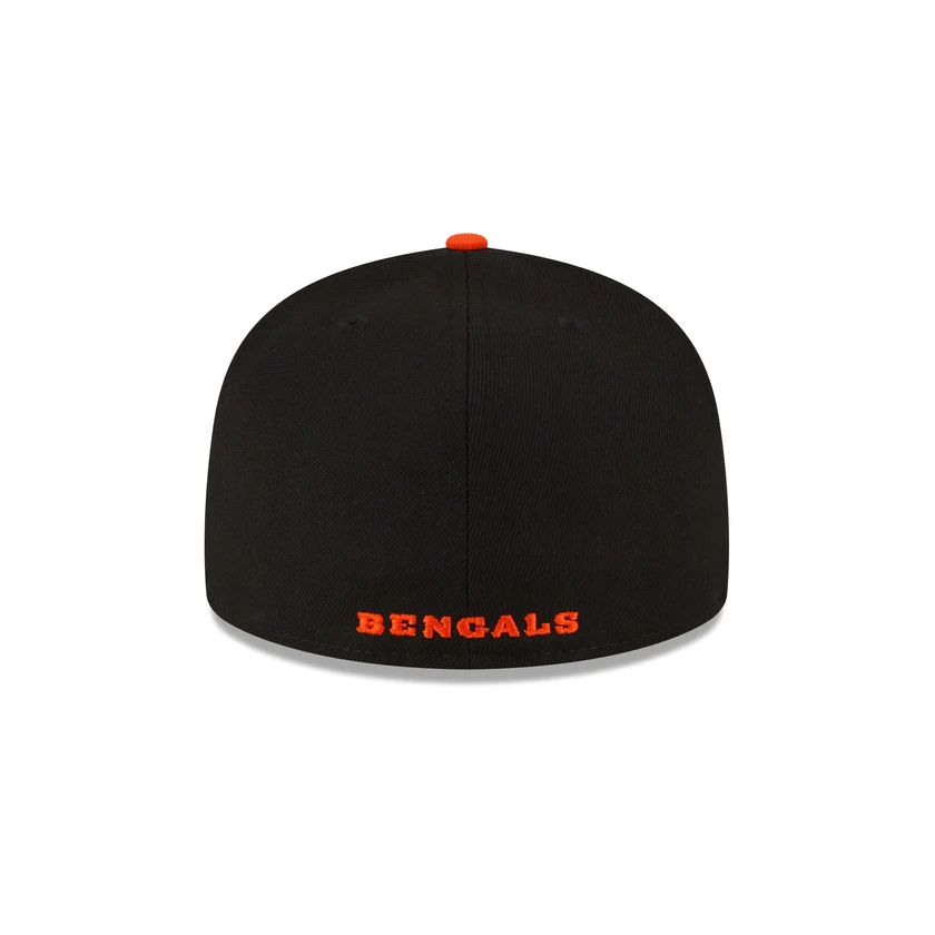 New Era Cincinnati Bengals 2023 Sideline Team Patch 59FIFTY Fitted Hat
