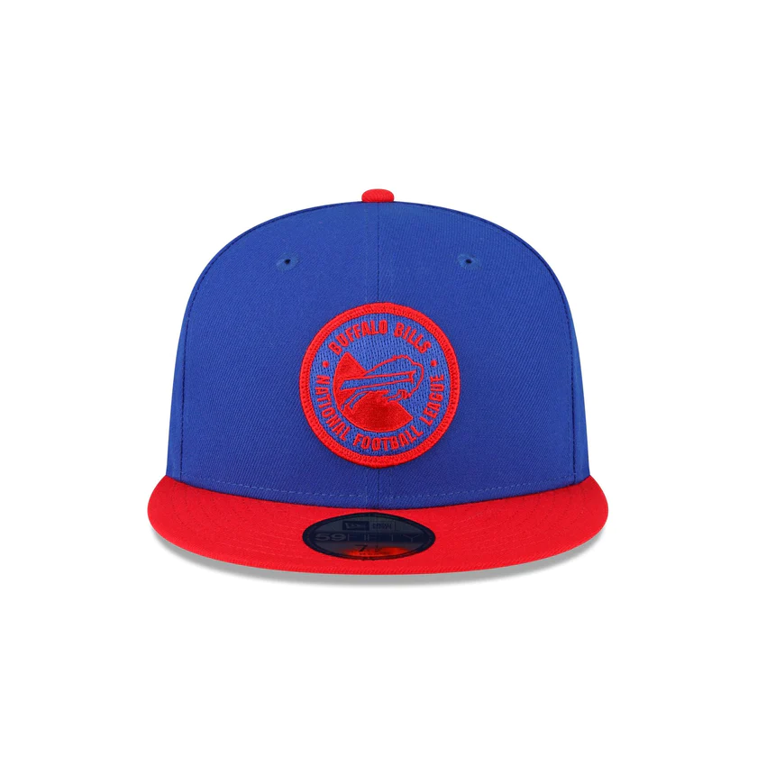 New Era Buffalo Bills 2023 Sideline Team Patch 59FIFTY Fitted Hat