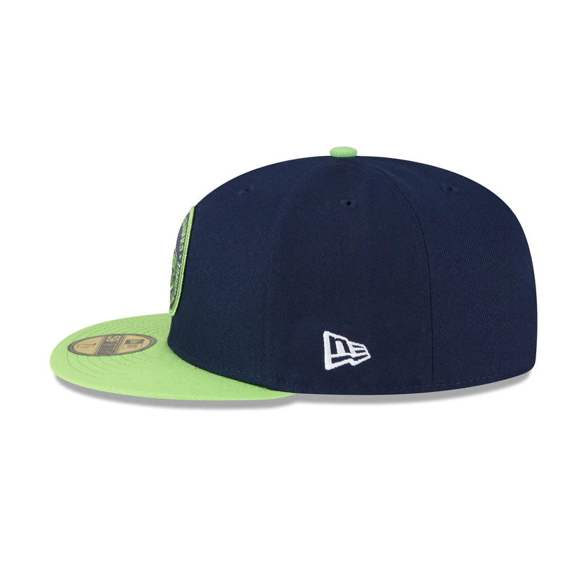 New Era Seattle Seahawks 2023 Sideline Team Patch 59FIFTY Fitted Hat