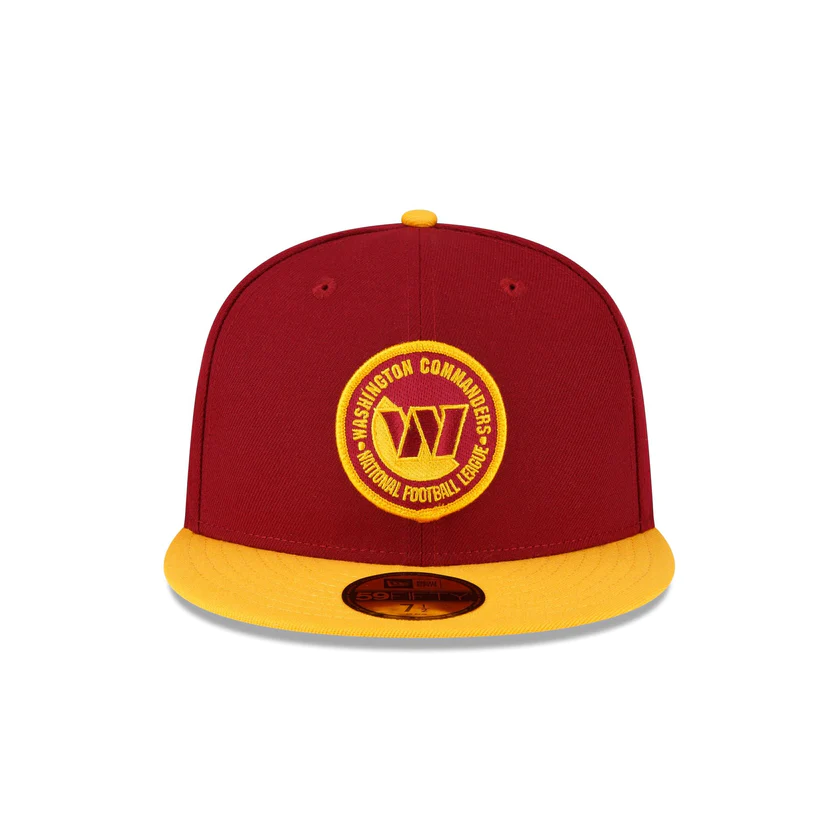 New Era Washington Commanders 2023 Sideline Team Patch 59FIFTY Fitted Hat