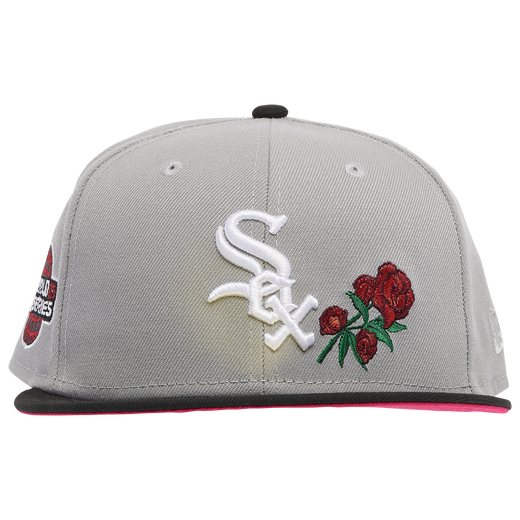 New Era Chicago White Sox Grey/Black Red Rose 59FIFTY Fitted Hat