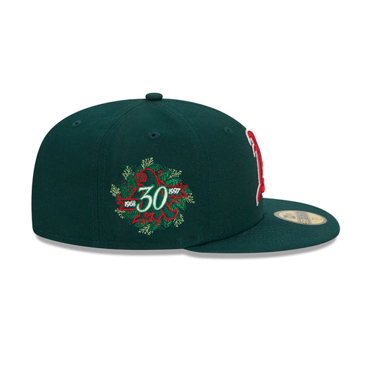 New Era Spice Berry Fitted Hats w/ Nike Air Max 'Christmas Sweater'