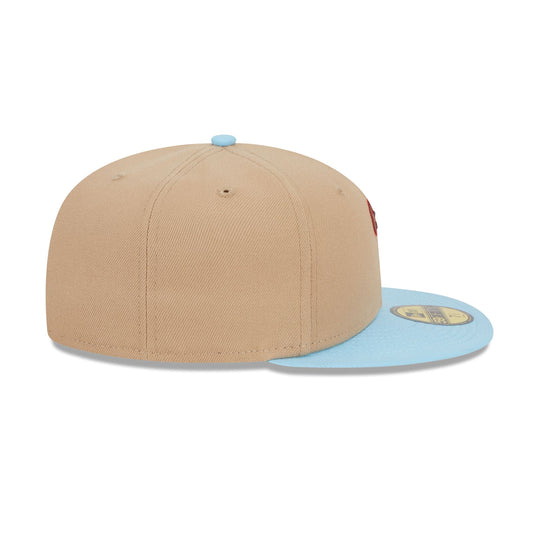 New Era Snowcapped Fitted Hats w/ Nike Air Force Low '07 LV8 Satellite