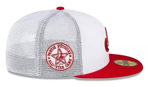 New Era Montreal Expos 1982 All-Star Game White/Red Trucker Mesh 59FIFTY Fitted Hat