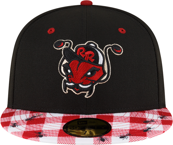 New Era Round Rock Express Fire Ant Picnic Blanket 59FIFTY Fitted Cap