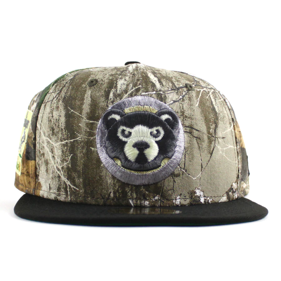 New Era Chicago Cubs "Be Alert For Foul Balls"Realtree 59FIFTY Fitted Hat