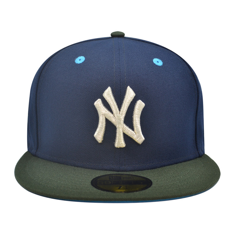 New Era New York Yankees 1999 World Series Navy/Seaweed Green 59FIFTY Fitted Hat