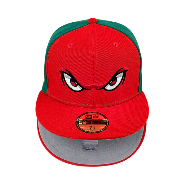New Era Lake Elsinore Storm Red/Green Calie Legaue 59FIFTY Fitted Cap
