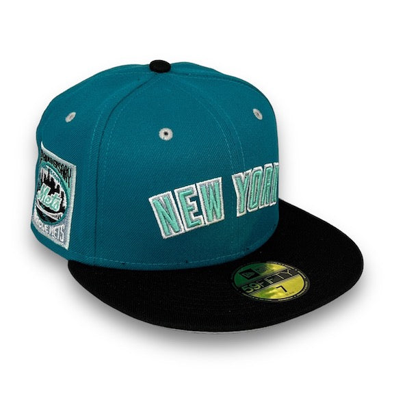 New Era New York Mets 25th Anniversary Dark Green/Black 59FIFTY Fitted Hat