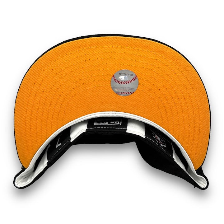 New Era New York Mets Retro Black/Orange Retro 90s 59FIFTY Fitted Hat
