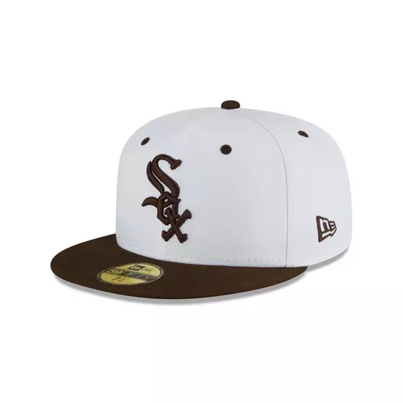 New Era Chicago White Sox 'Moving Company' White/Dark Brown 59FIFTY Fitted Hat