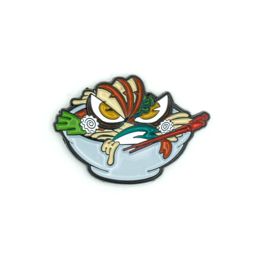 RaMean Noodles Fitted Hat Pin