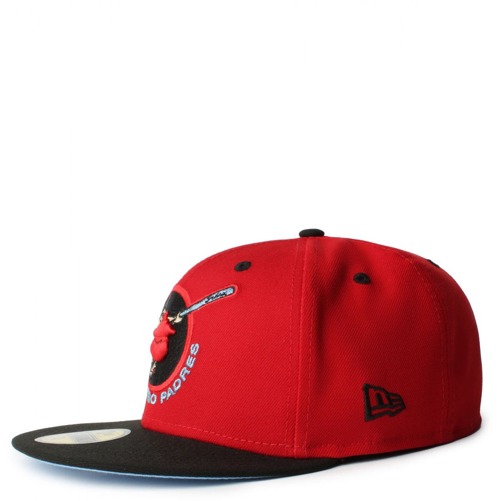 New Era San Diego Padres Swinging Friar All-Star Game Red/Black Light Blue UV 59FIFTY Fitted Hat
