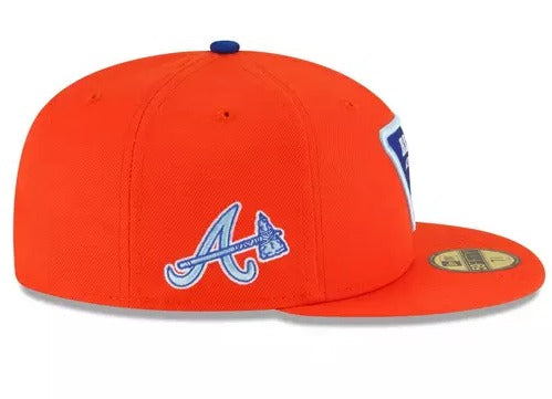 New Era Atlanta Braves 'Prada You' Orange/Blue 59FIFTY Fitted Hat