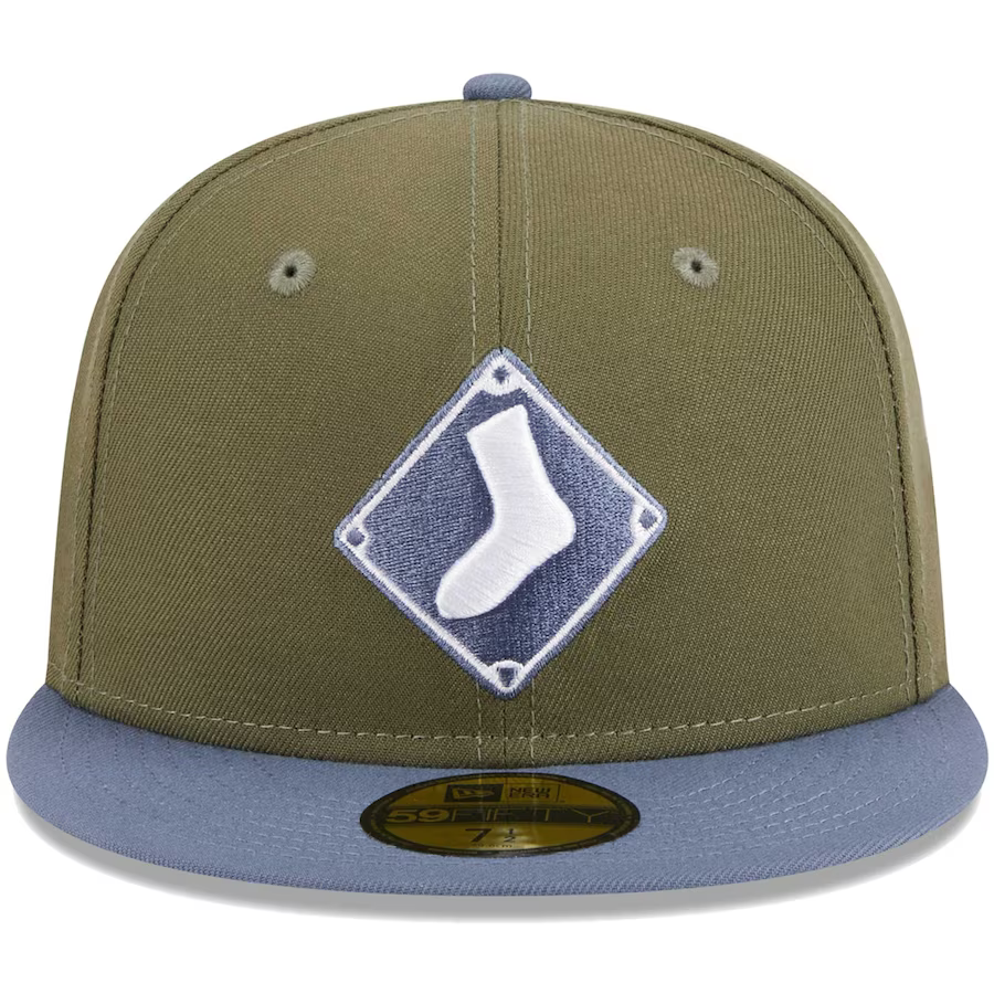 New Era Chicago White Sox Olive/Blue 2023 59FIFTY Fitted Hat