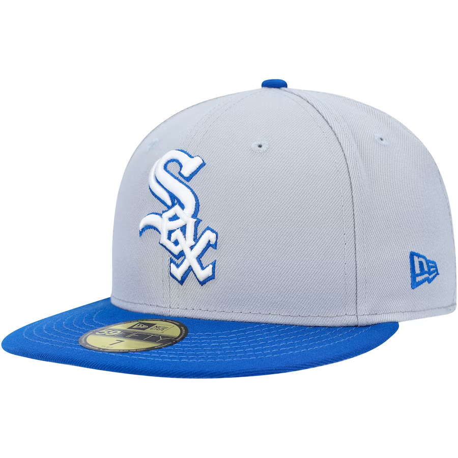 New Era Chicago White Sox Gray/Blue Dolphin 2023 59FIFTY Fitted Hat