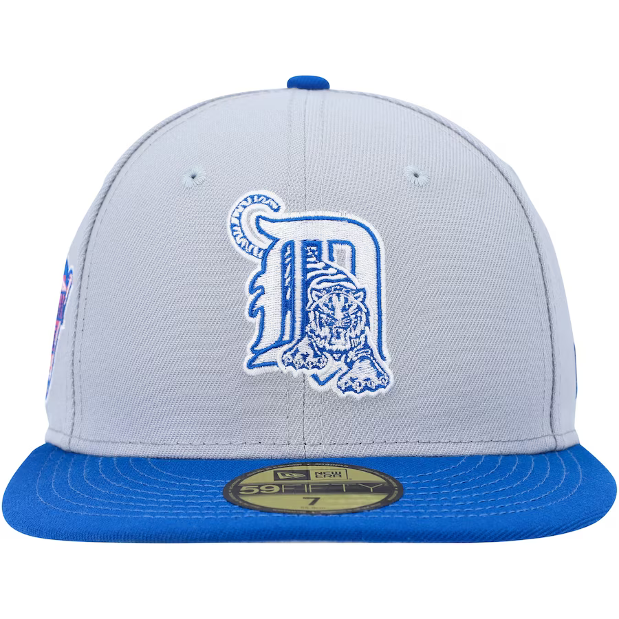 New Era Detroit Tigers Gray/Blue Dolphin 2023 59FIFTY Fitted Hat