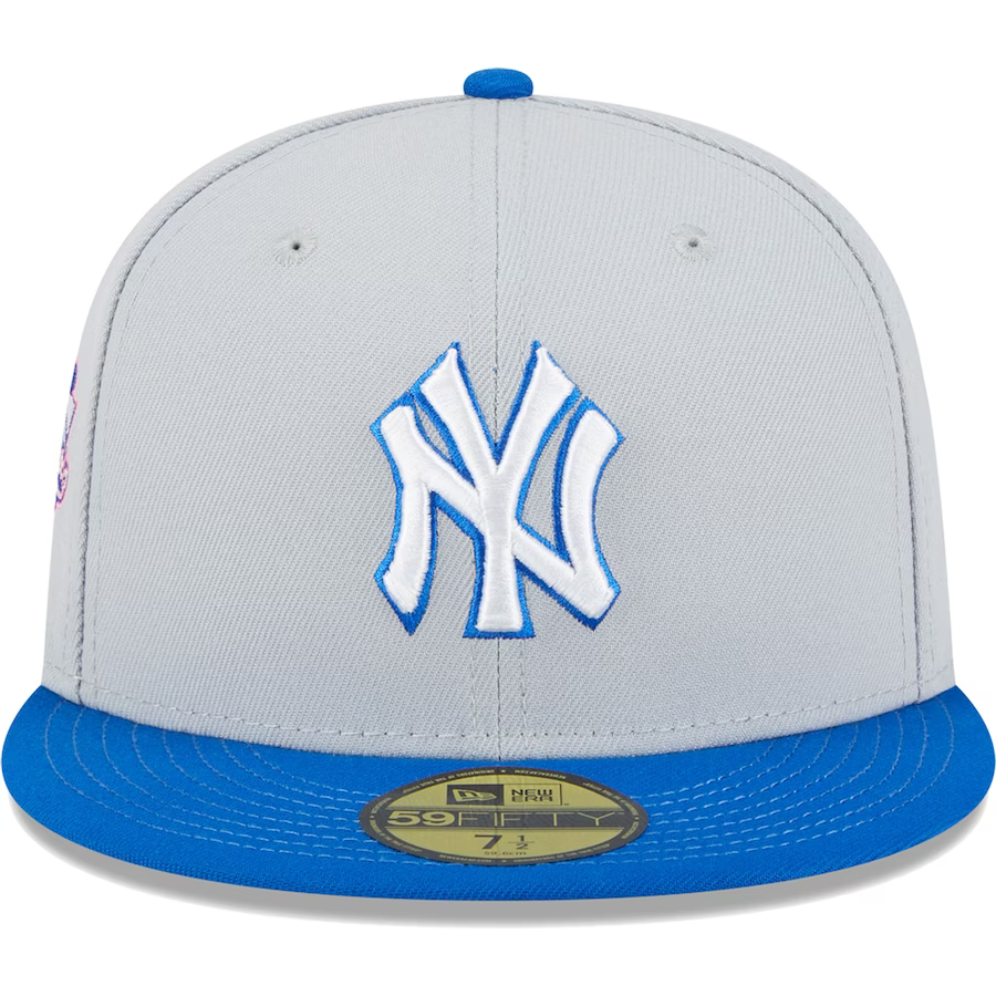 New Era New York Yankees Gray/Blue Dolphin 2023 59FIFTY Fitted Hat