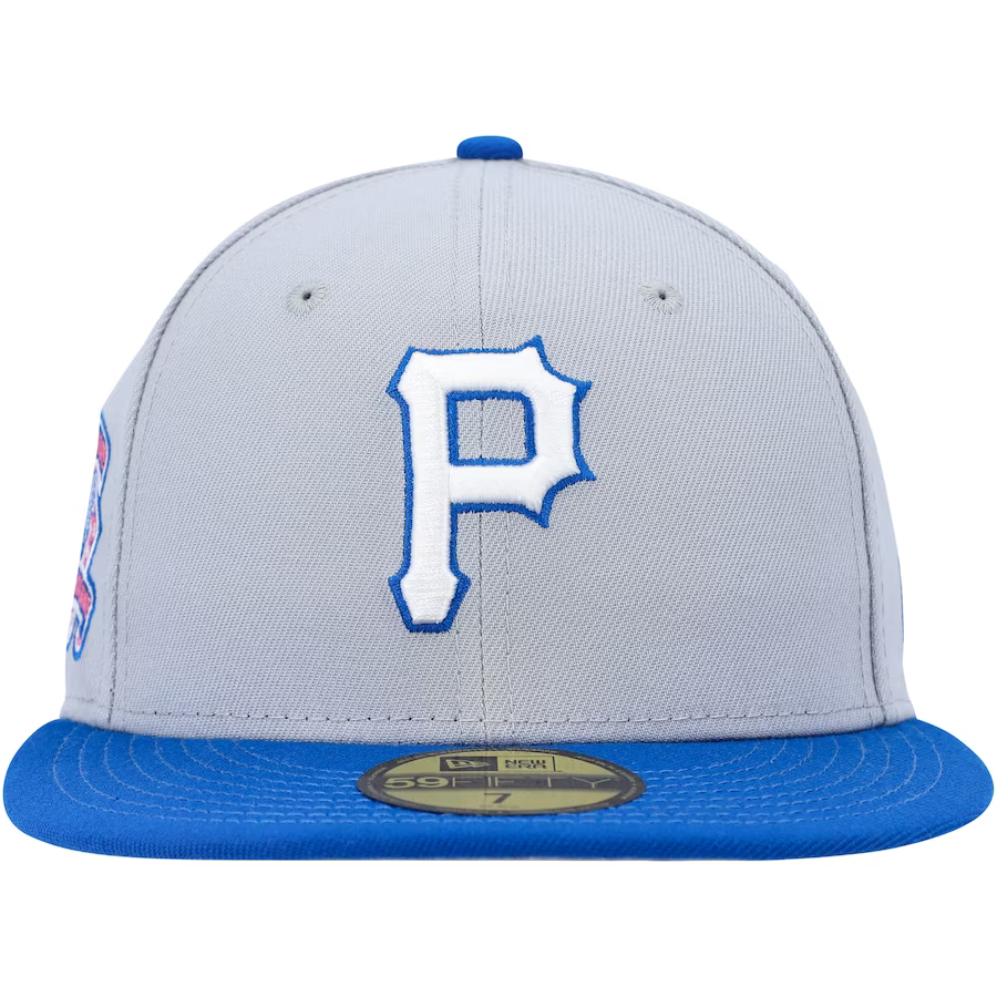 New Era Pittsburgh Pirates Gray/Blue Dolphin 2023 59FIFTY Fitted Hat