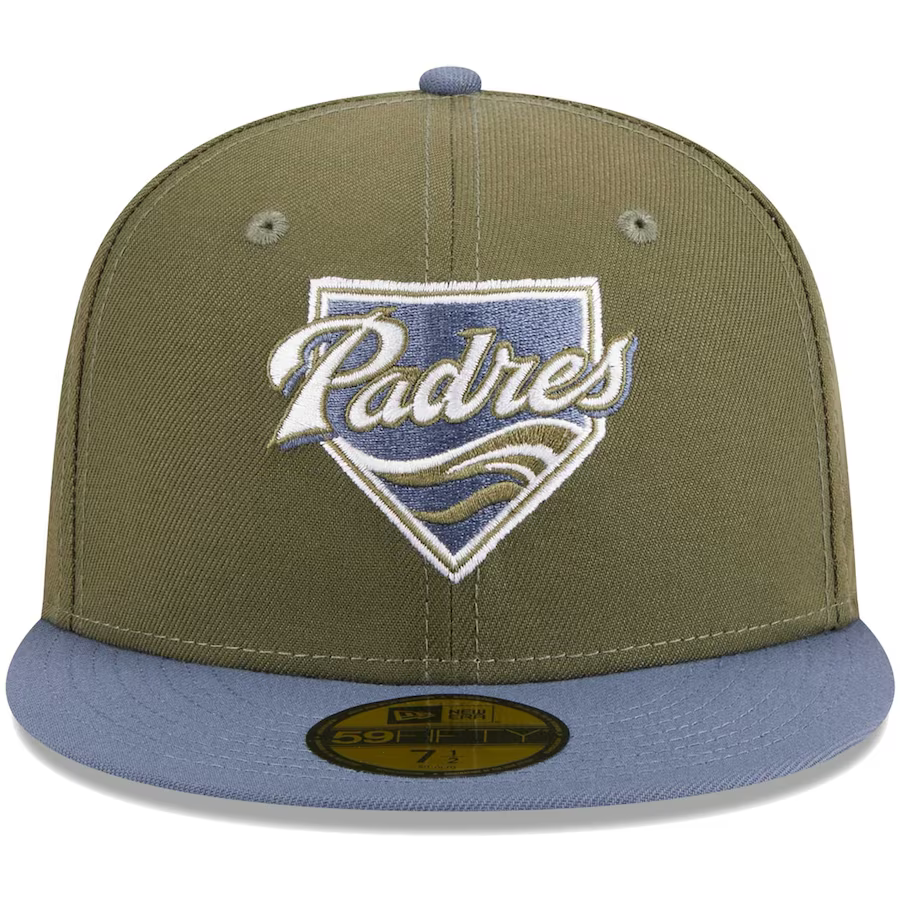 New Era San Diego Padres Olive/Blue 2023 59FIFTY Fitted Hat