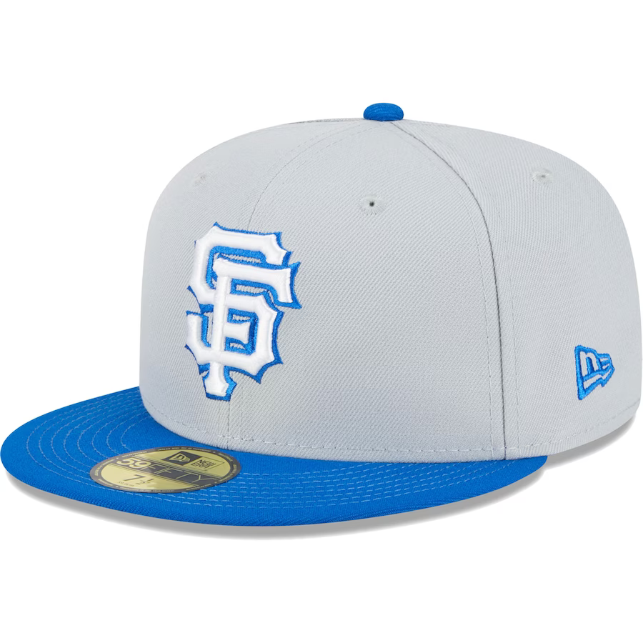 New Era San Francisco Giants Gray/Blue Dolphin 2023 59FIFTY Fitted Hat