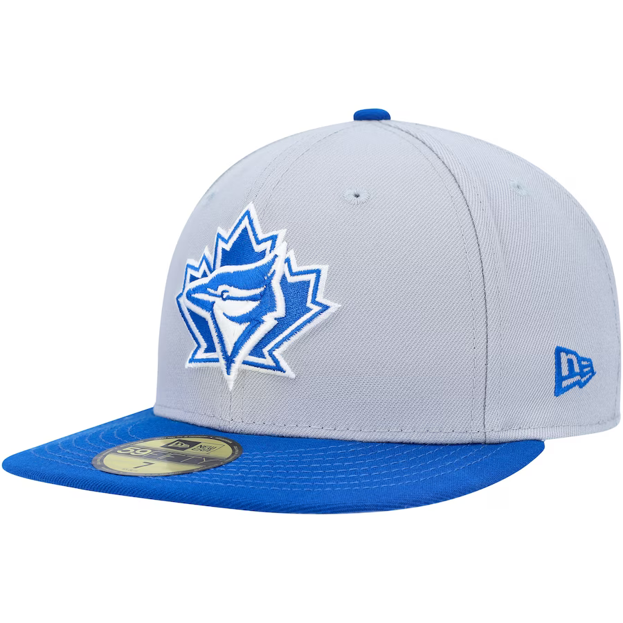 New Era Toronto Blue Jays Gray/Blue Dolphin 2023 59FIFTY Fitted Hat