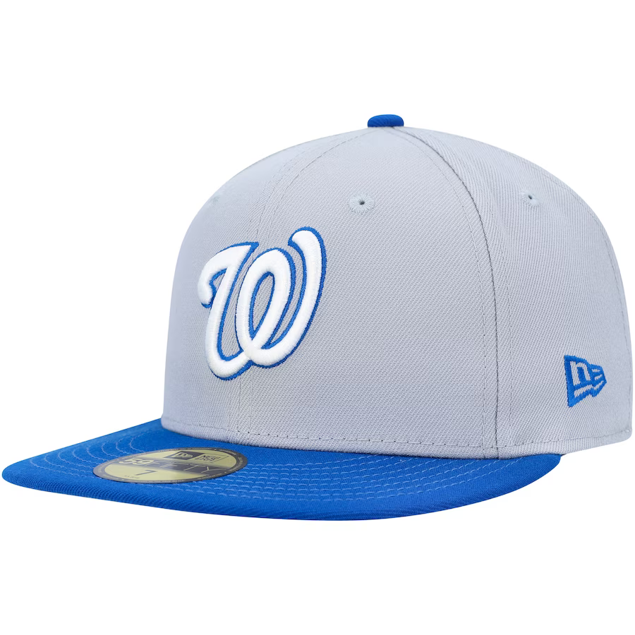 New Era Washington Nationals Gray/Blue Dolphin 2023 59FIFTY Fitted Hat