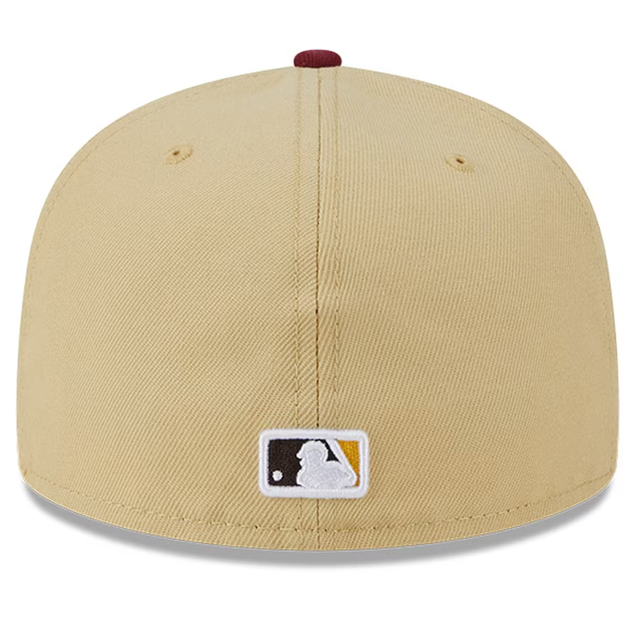 New Era Philadelphia Phillies Vegas Gold/Cardinal 2023 59FIFTY Fitted Hat