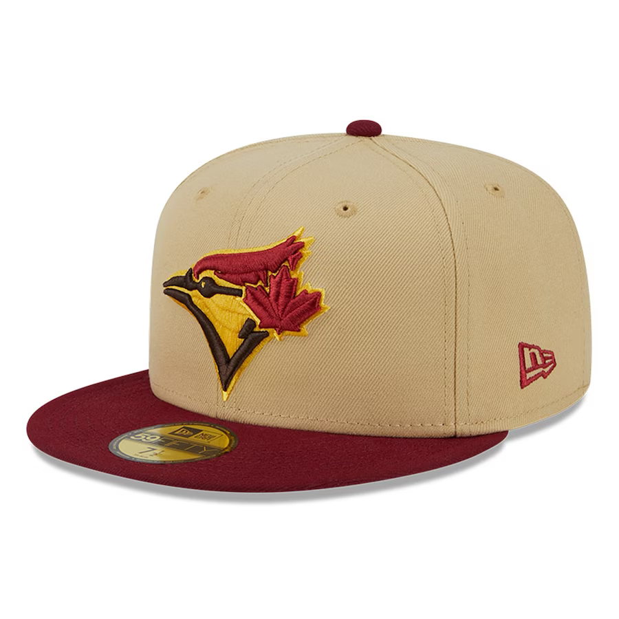 New Era Toronto Blue Jays Vegas Gold/Cardinal 2023 59FIFTY Fitted Hat