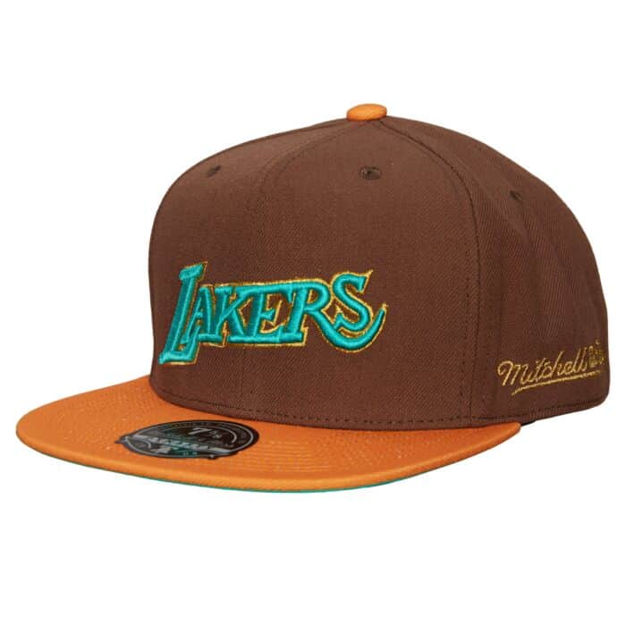  New Era NBA Adult Men Los Angeles Lakers 59fifty 2-Tone Team  Color Fitted Cap : Sports & Outdoors