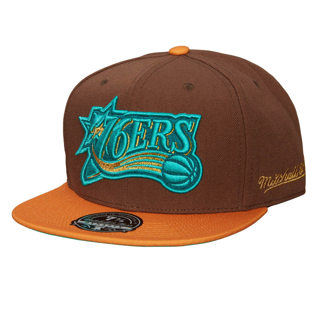 Men's Los Angeles Lakers Mitchell & Ness x Lids Olive 50th Team Anniversary  Hardwood Classics Dusty Fitted Hat