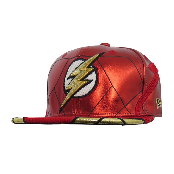 New Era Flash Justice League Armor 59Fifty Fitted Hat